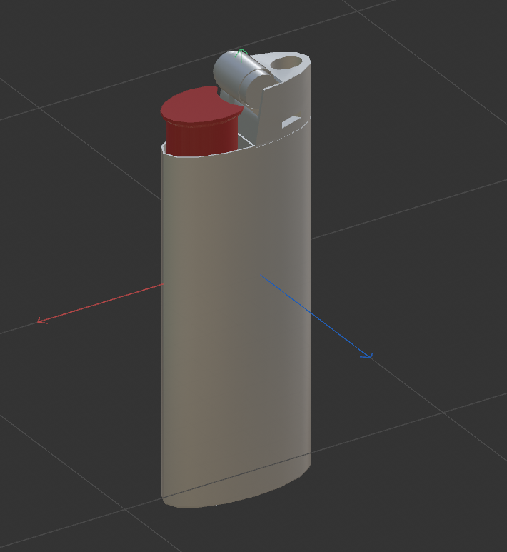 Lighter Model (Side)