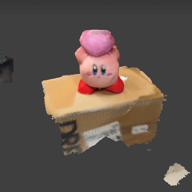 Kirby the Star 3d scan